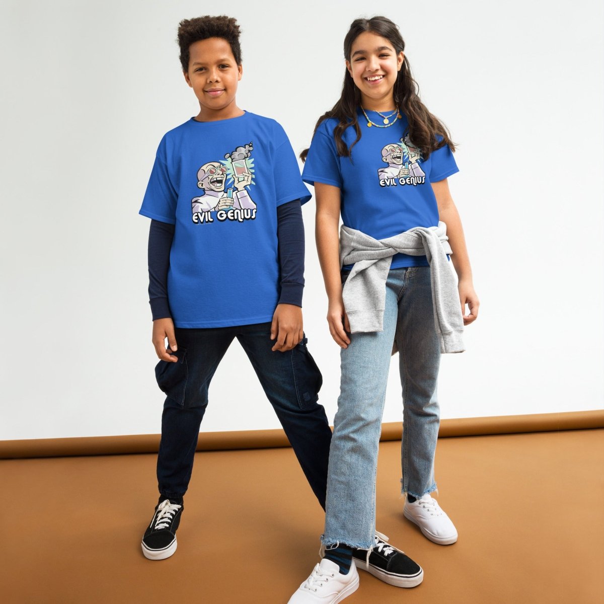 Evil Genius Youth Classic Tee - Chinchilla Choons